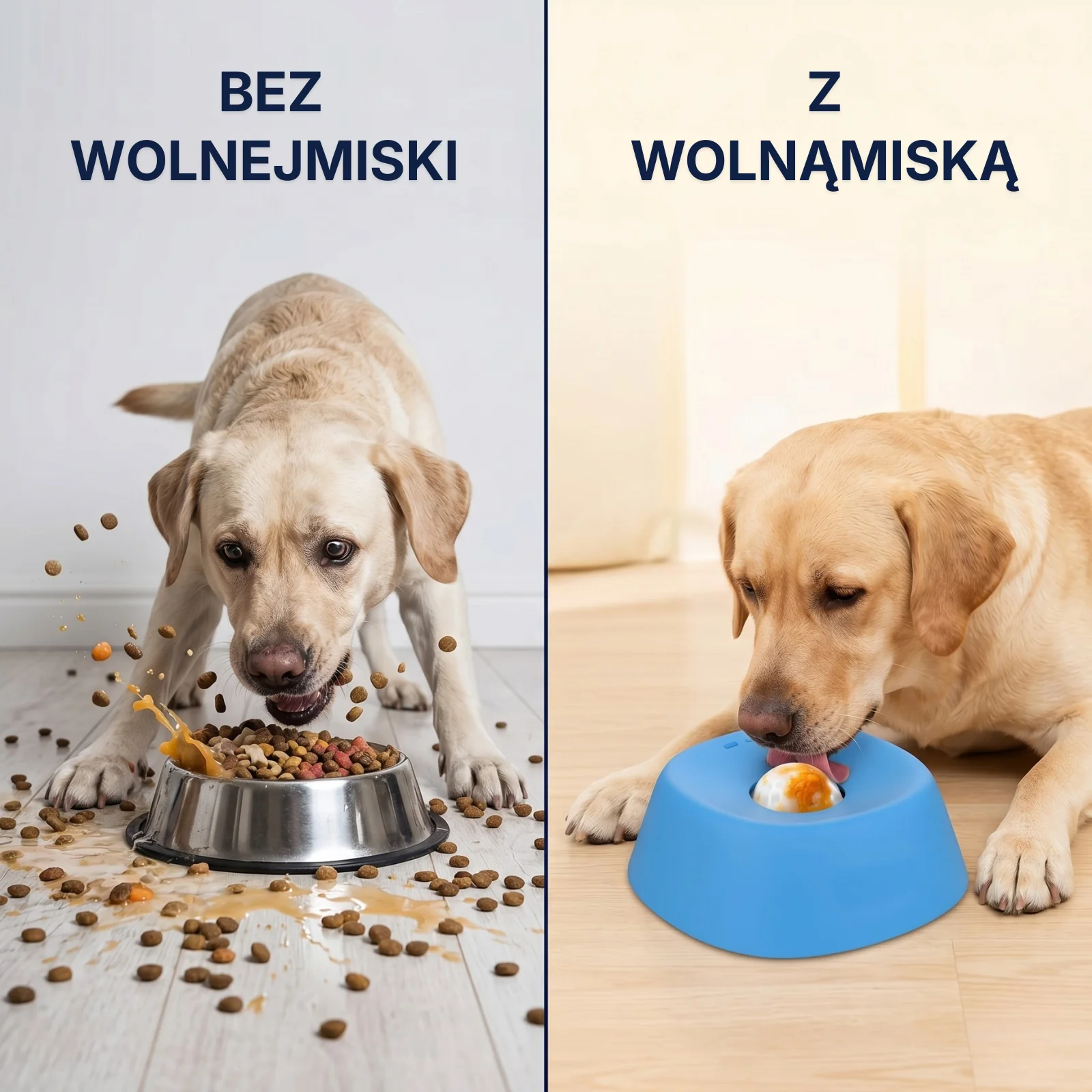 Bez WolnaMiski vs z WolnaMiską — porównanie
